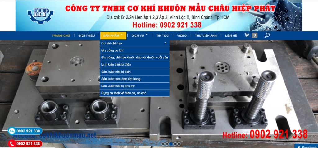 Chế tạo khuôn đột dập vuốt